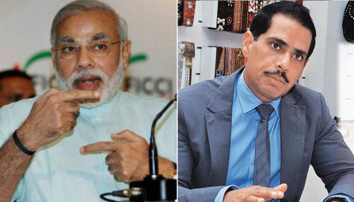 Robert Vadra and Modi